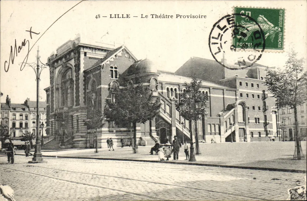 LILLE — O Teatro Provisório — Editor desconhecido, n° 48 - Frente