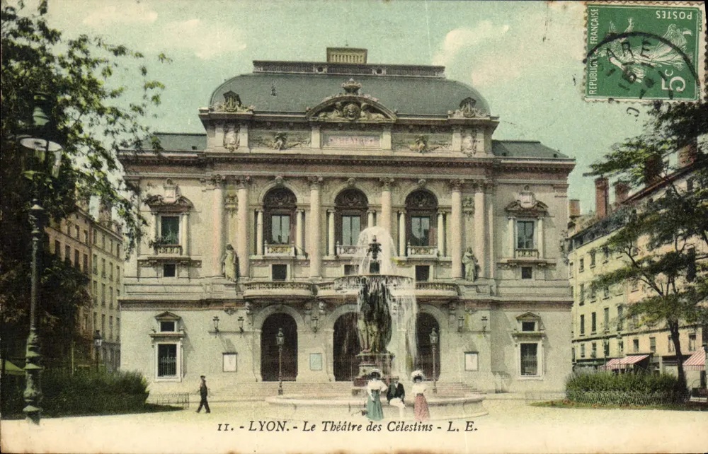 LYON - O Teatro dos Célestins - L. E. - Frente