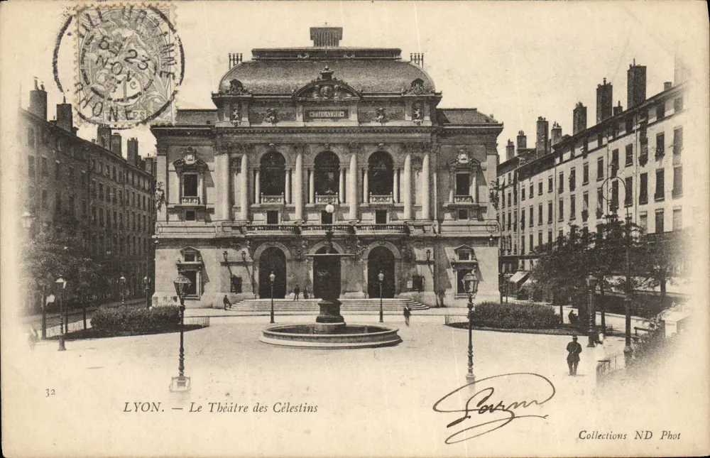 LYON — Il Teatro dei Célestins — Collections ND Phot - Recto