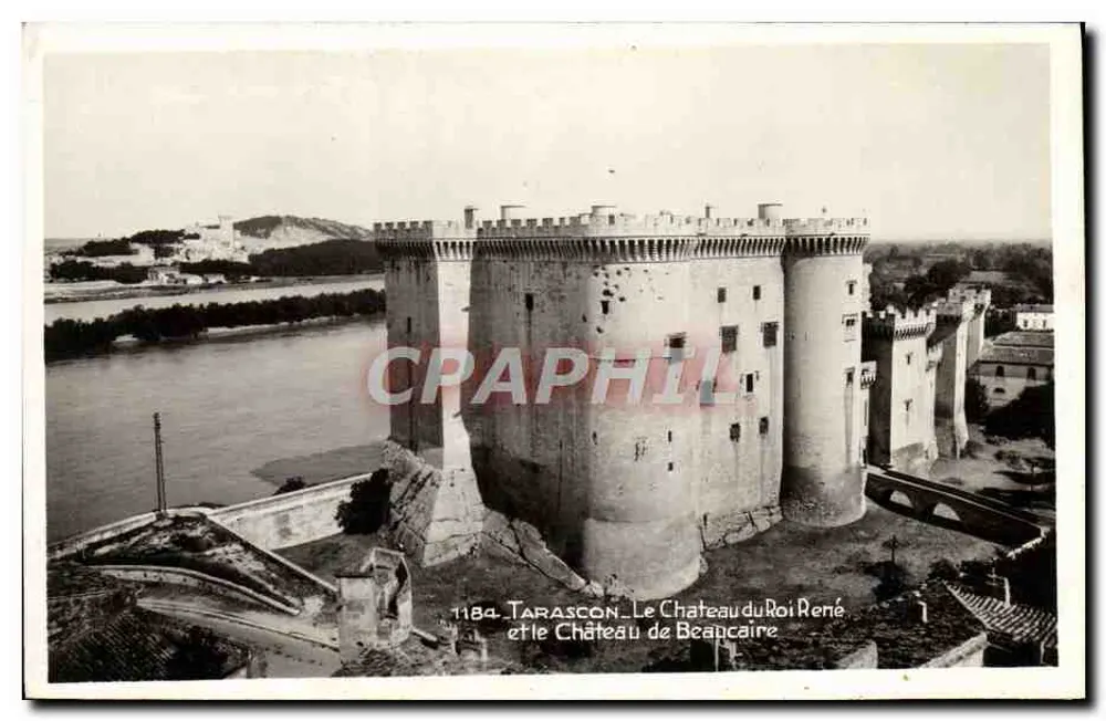 Tarascon — Schloss des Königs René und Schloss Beaucaire — Ausgabe « La Jégne » Marseille - Vorderseite