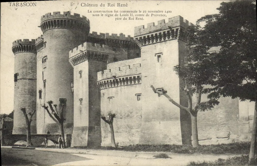 Castelo do Rei René — Tarascon — Edição Pierron, Beaucaire - Frente