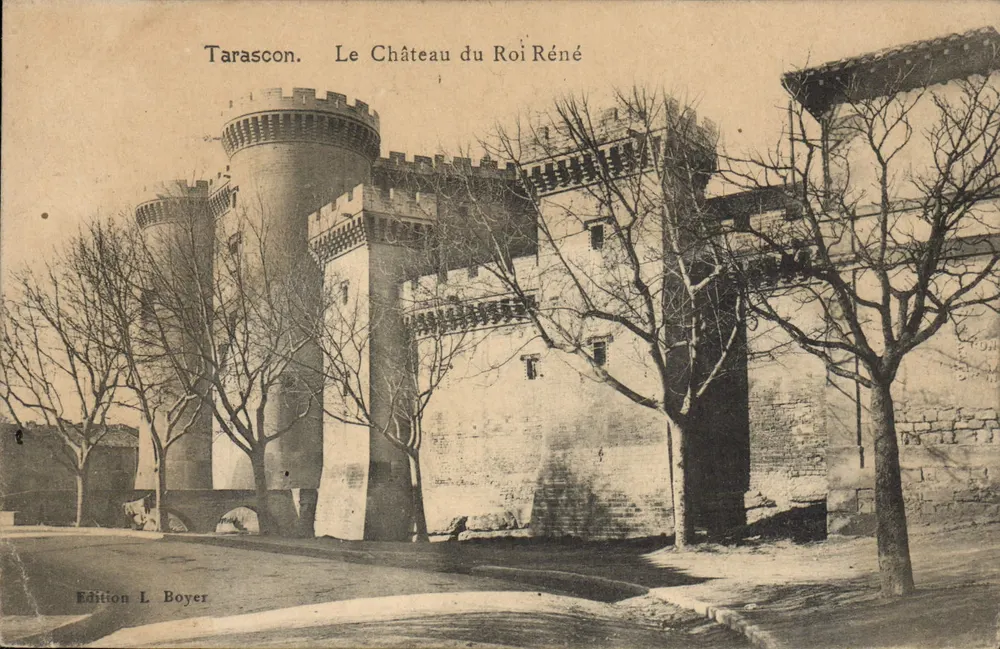 Tarascon. O Castelo do Rei René — Edição L. Boyer - Frente
