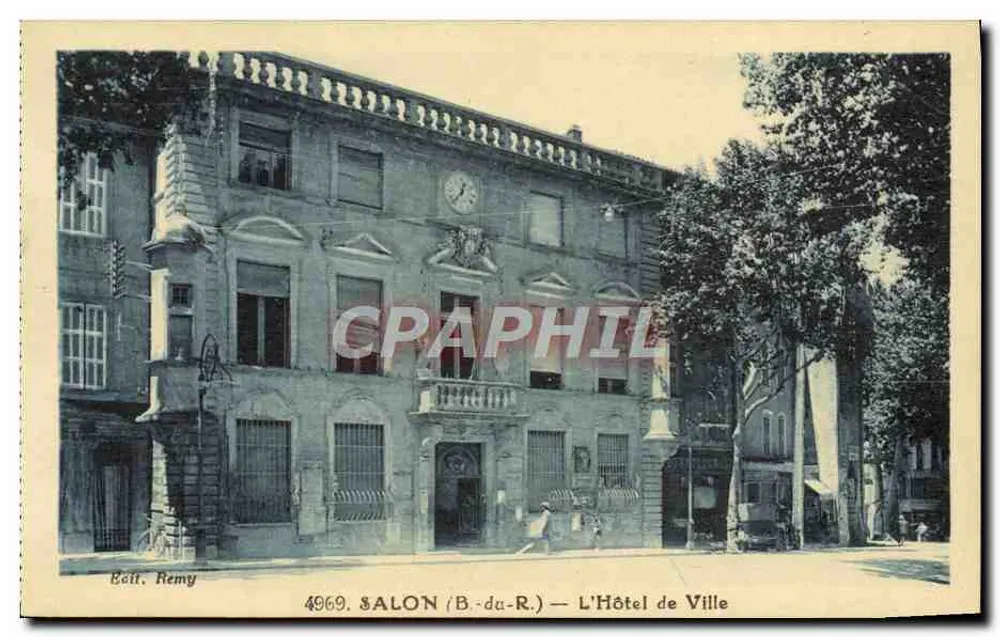 Salon (B.-du-R.) — O Hotel de Ville — Éd. Remy - Frente