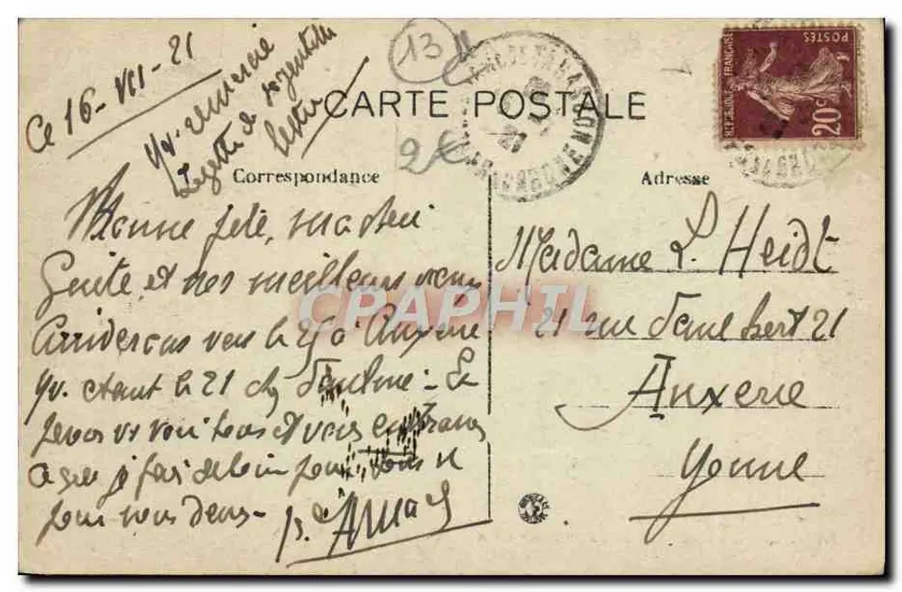 Saint-Rémy-de-Provence — Os Monumentos Romanos atribuídos ao Iº e IIº século — Coll. L.A. - Verso
