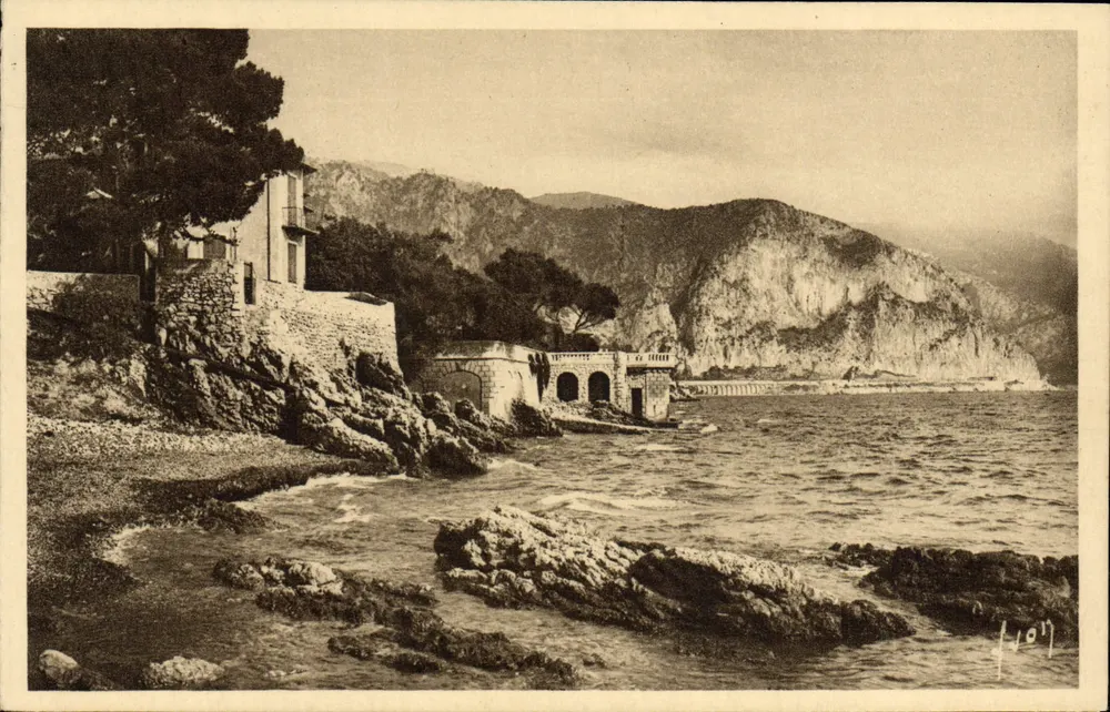 Beaulieu (Alpes-Maritimes) — Um canto pitoresco — Les Éditions d'Art 'Véron', Paris - Frente
