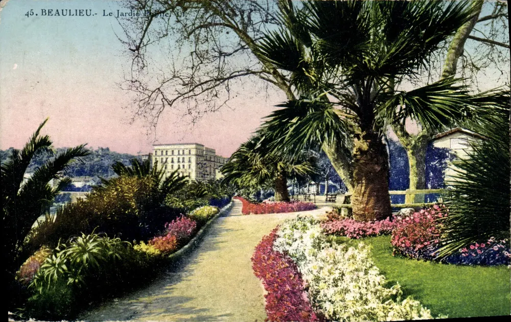 Beaulieu - Il Giardino Érôme — Editore Lévy & Neurdein, n°45 - Recto