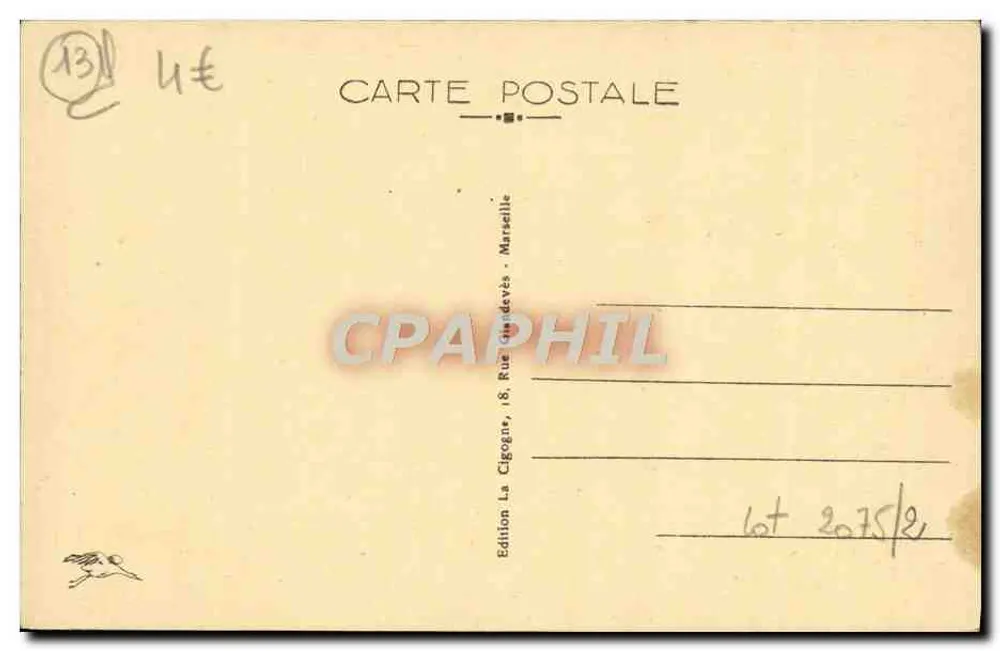 O Bec de l'Aigle — La Ciotat — 668 - Verso