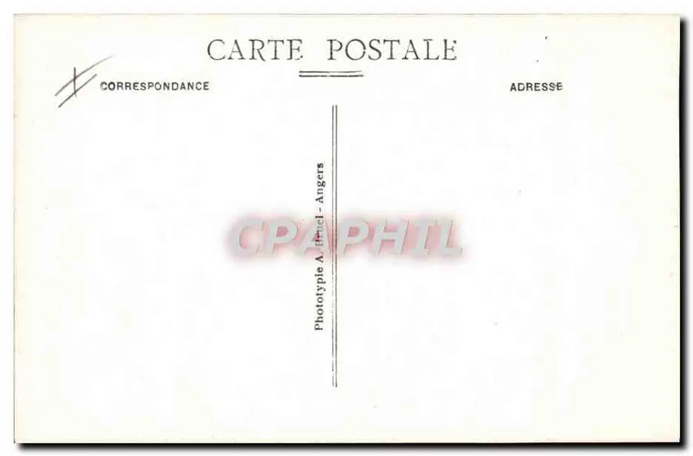 Loches (Loir-et-Cher) - O Donjon - Cela do Duque d'Alençon — A. B. - Verso