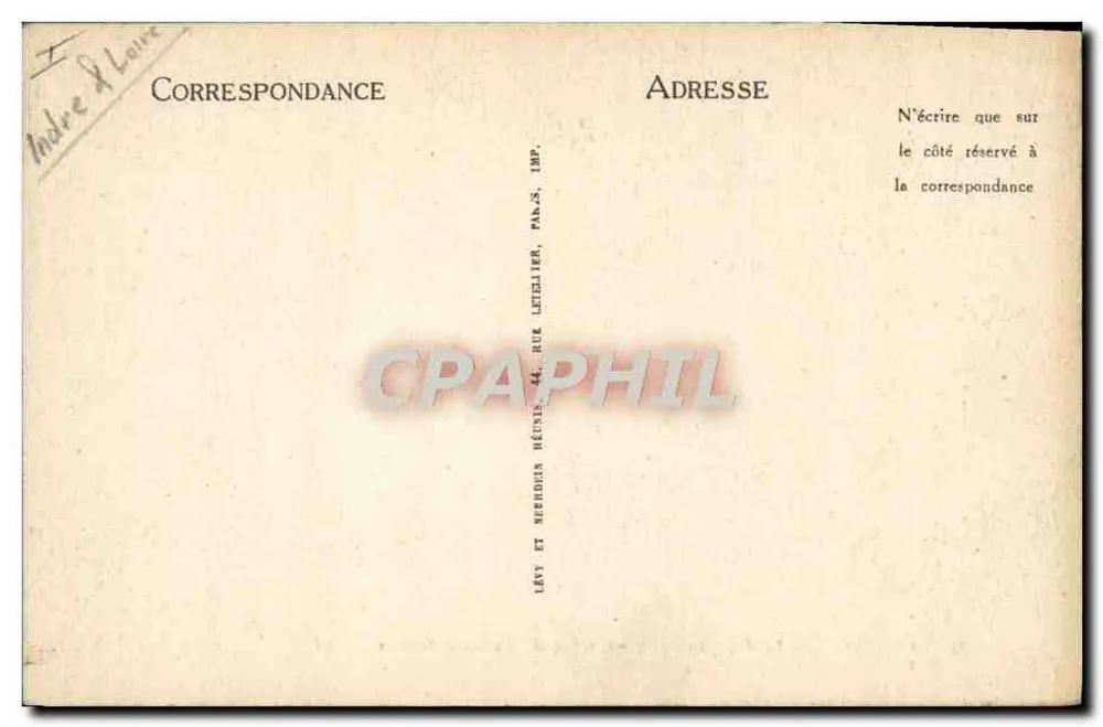 Loches — Der Bergfried — Der Kerker von Ludovic Sforza — LL - Rückseite