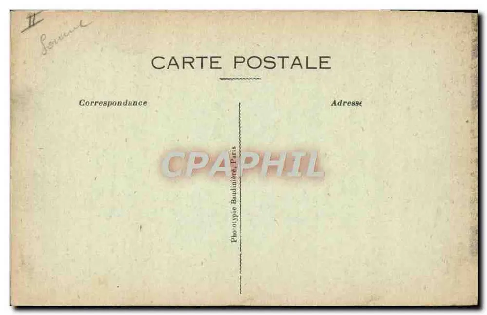 Montdidier — Palazzo di Giustizia e Casa Quadrata — Librairie Vallon, n°90 - Verso