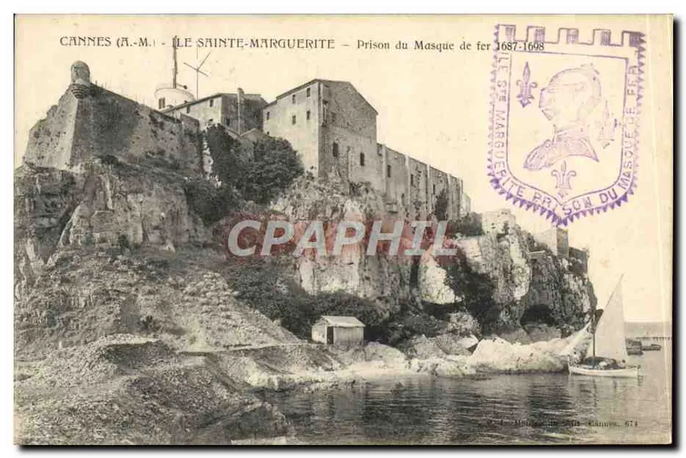Cannes (A.M.) - Île Sainte-Marguerite - Gefängnis des Eisenmasken - Vorderseite