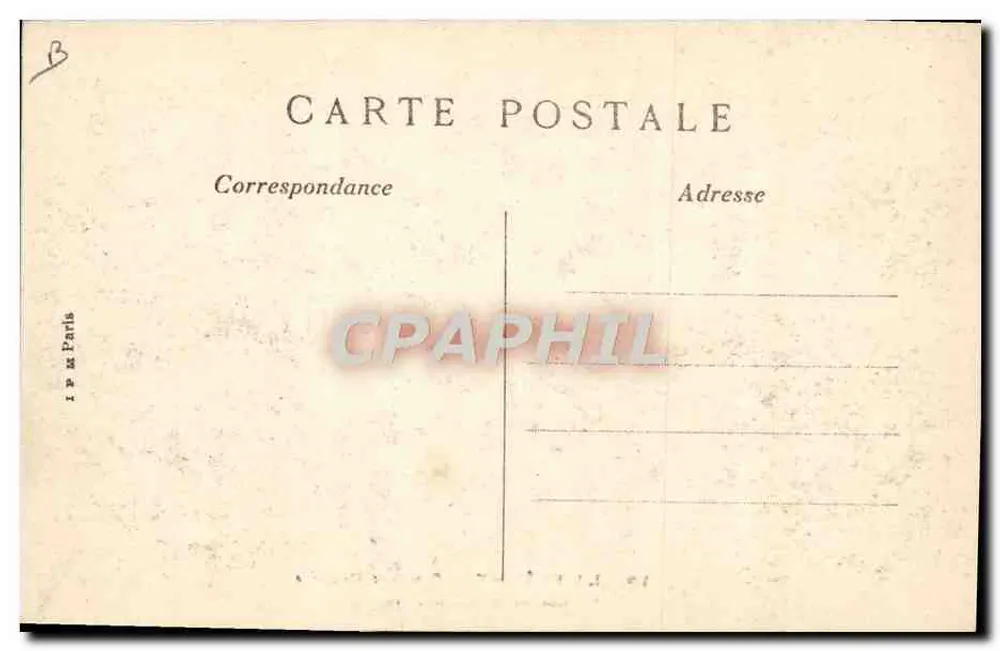 La Flèche — Militärische Prytanée-Disciplinareinrichtungen — n°20 - Rückseite