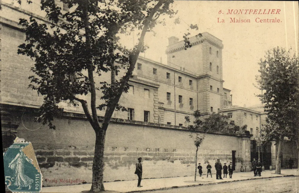 Montpellier — A Maison Centrale — editor Paris-Montpellier, n°6 - Frente