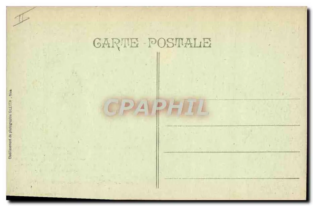 Insel Sainte-Marguerite — Gefängnis Bazaine und historische Seile — Edition Giletta, Nice - Rückseite