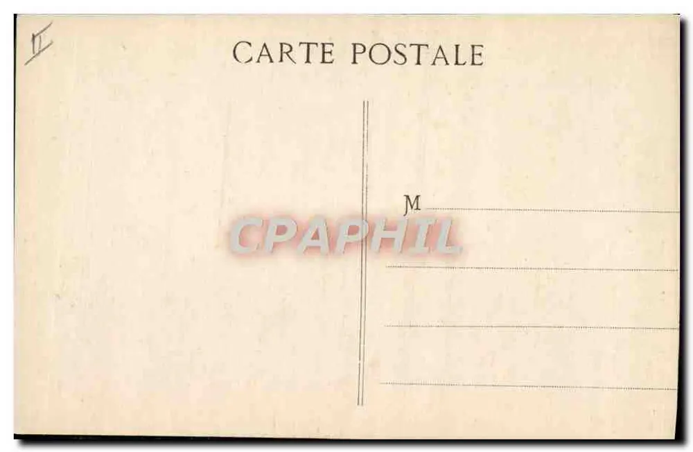 Vulcão do Stromboli — Guerra Naval 1914-1915 — editor It. Terquand & Cie, St. Raphaël, Marselha - Verso