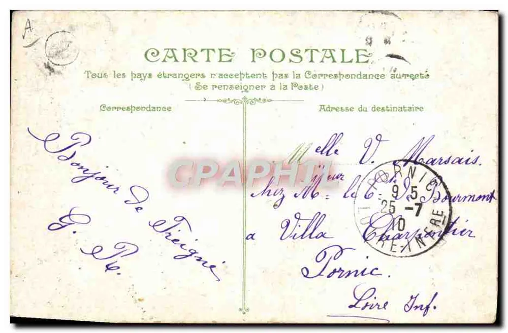 Das Leben des Seemanns — Der Perückenmacher — L.V.&C° n°2673 - Rückseite
