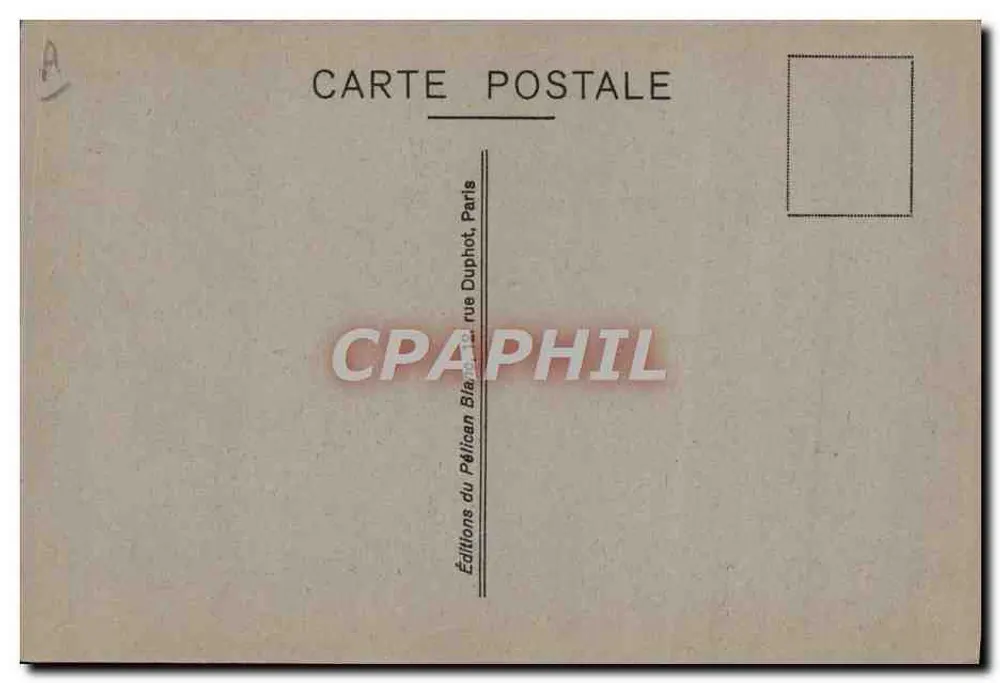 Frigate — silhueta naval — Edições do Péllican, Paris - Verso