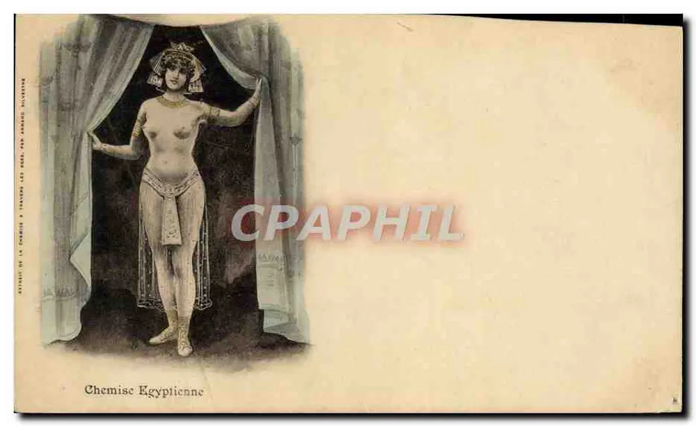 Ägyptische Kleidung — Das Theater der Komödie durch die Jahrhunderte — n°6 - Vorderseite