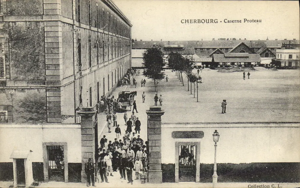 Cherbourg - Quartel Proteau — Coleção C. L. - Frente