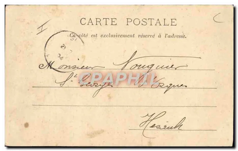 Pau — Die Kaserne Bernadotte — Les Pyrénées Illustrées, n°34 - Rückseite