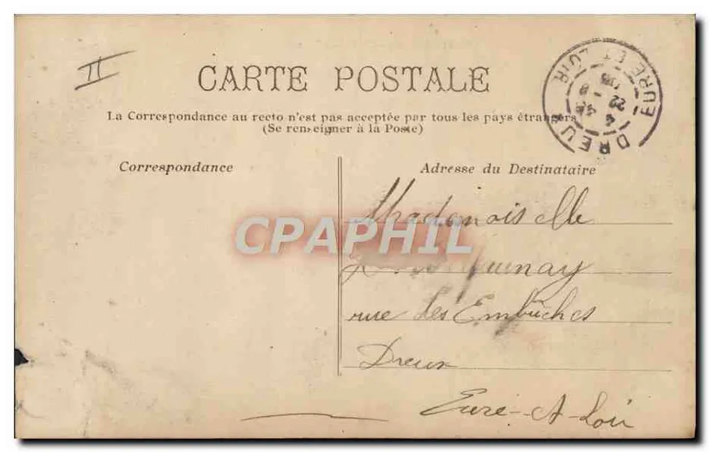 NANTES — A Prefeitura — PICON - Verso