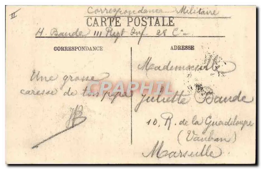 Antibes — Quartel Gazaran — LL. — Selecta - Verso
