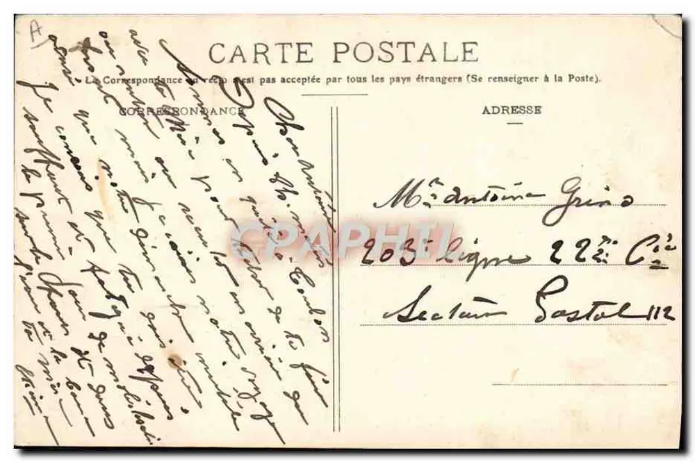 Explosão de uma torpilha de 10 quilogramas de fulmi-coton — A. Bougault n°616 - Verso