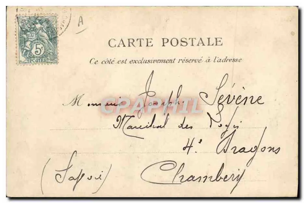 Toulon - Marinha Militar - O Magenta — editor L.P. n°45 - Verso