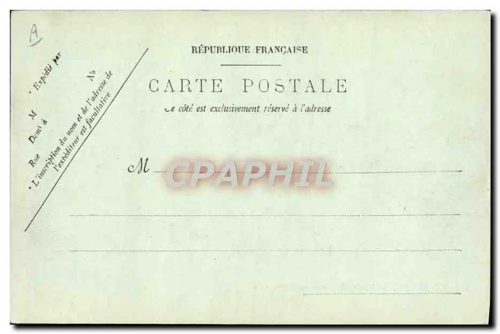 Le Havre — Navio de guerra no horizonte — LL. — N° 113 - Verso