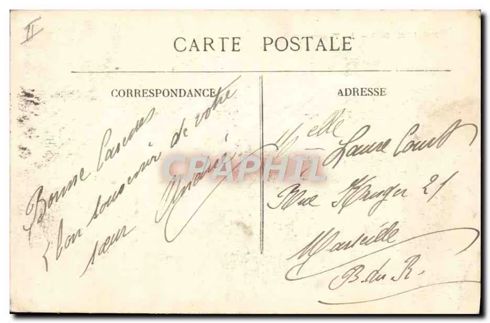 Limoges — O Teatro — Fotógrafo A.P. n°276 - Verso