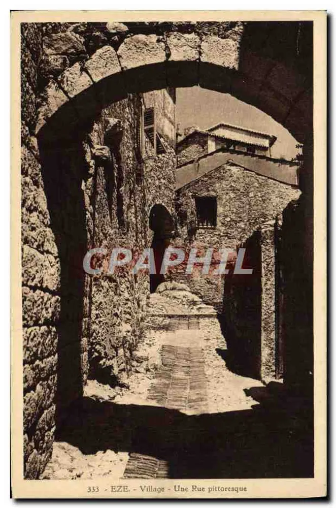 ईज़े - गांव - एक चित्रकारी रूप वाली रू - श्रृंखला 333, प्रकाशक अदृश्य - आगे