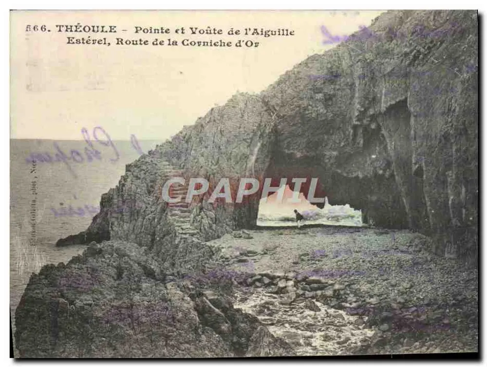 Théoule - Spitze und Bogen der Nadel — Estérel, Straße der Goldenen Promenade — n° 566 - Vorderseite
