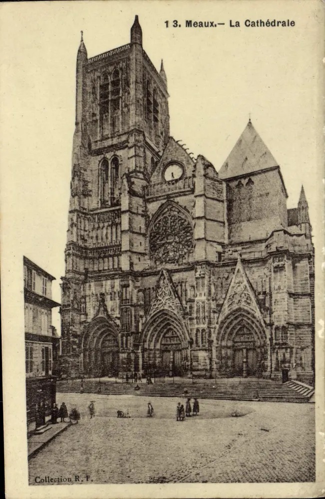Meaux — La Cathédrale — Collection R. F. - Frente