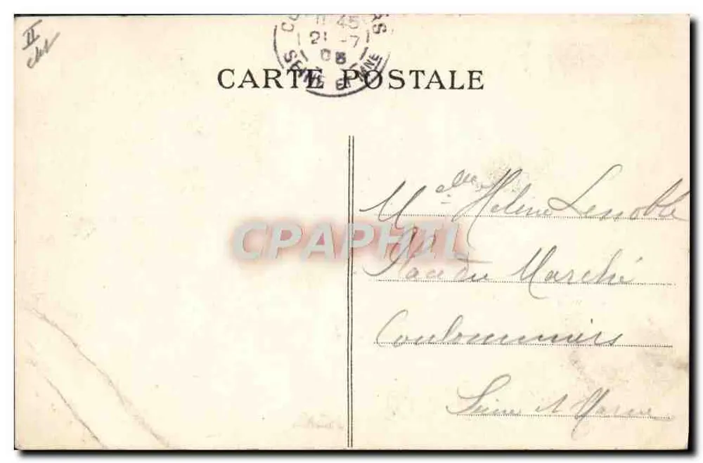 Gisors — Tour du Prisonnier — éditeur C.L.C. (C. L. C.) - Verso