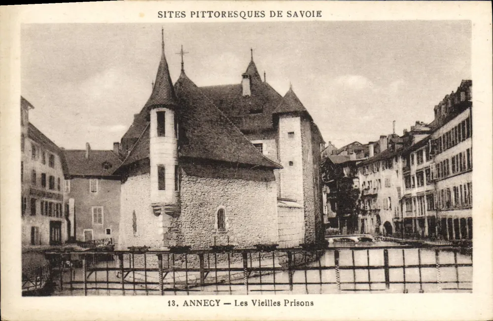 Annecy — As Velhas Prisões — Sítios Pitorescos da Saboia, n°13 - Frente