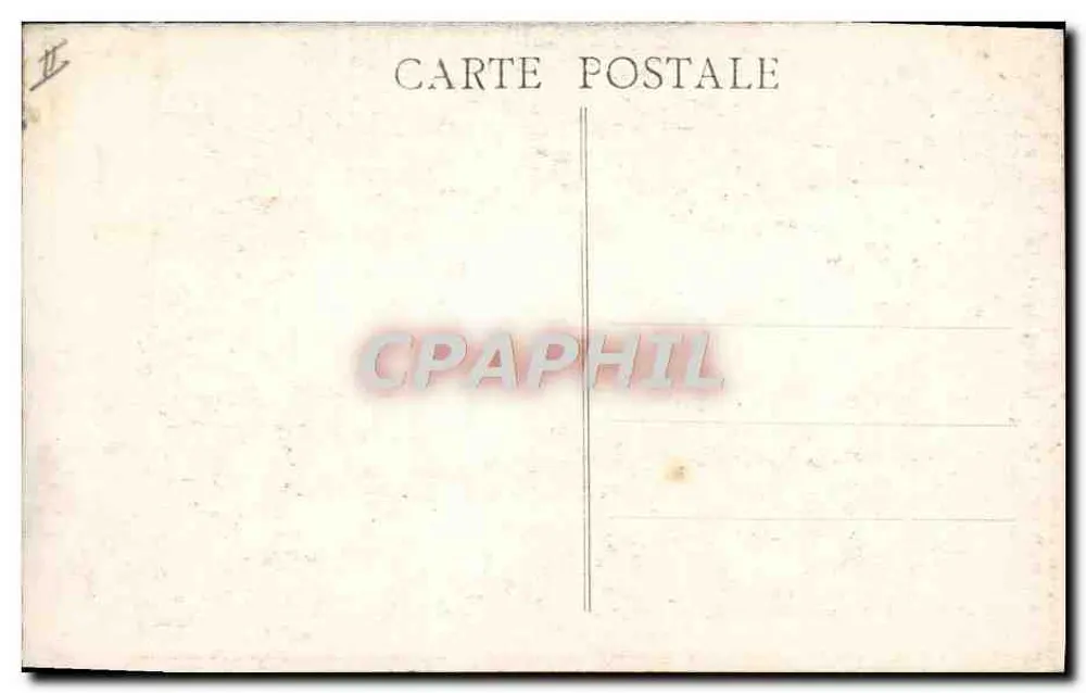 La Châtre - Das Gefängnis und die Fontäne Sainte-Radegonde - Rückseite