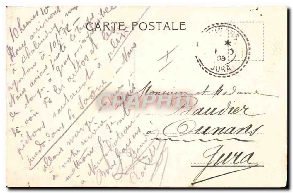 WinterSport — Jullien frères, Phot. Editeurs, Genève — Nr. J. J. 8297 - Rückseite