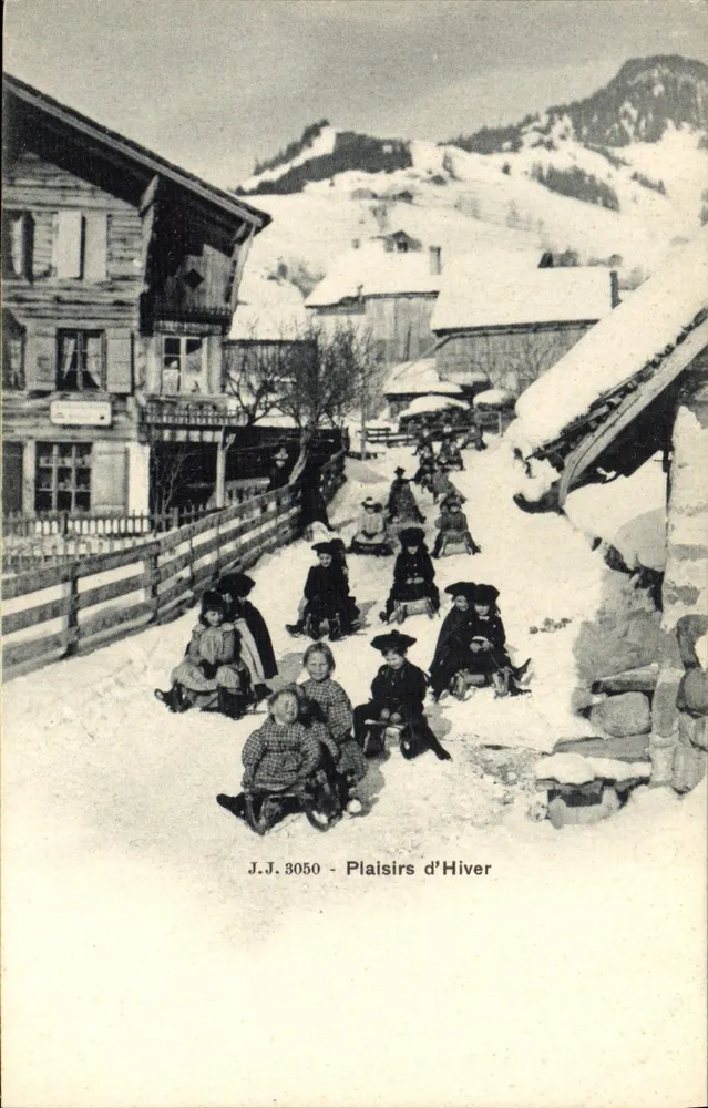 Winterfreuden — J.J. 3050 — Julien frères, Genf - Vorderseite