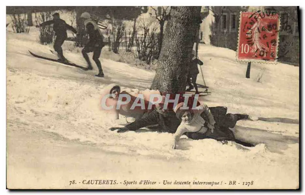Cauteleis - Wintersport - Eine unterbrochene Abfahrt! - BR 1278 - Vorderseite