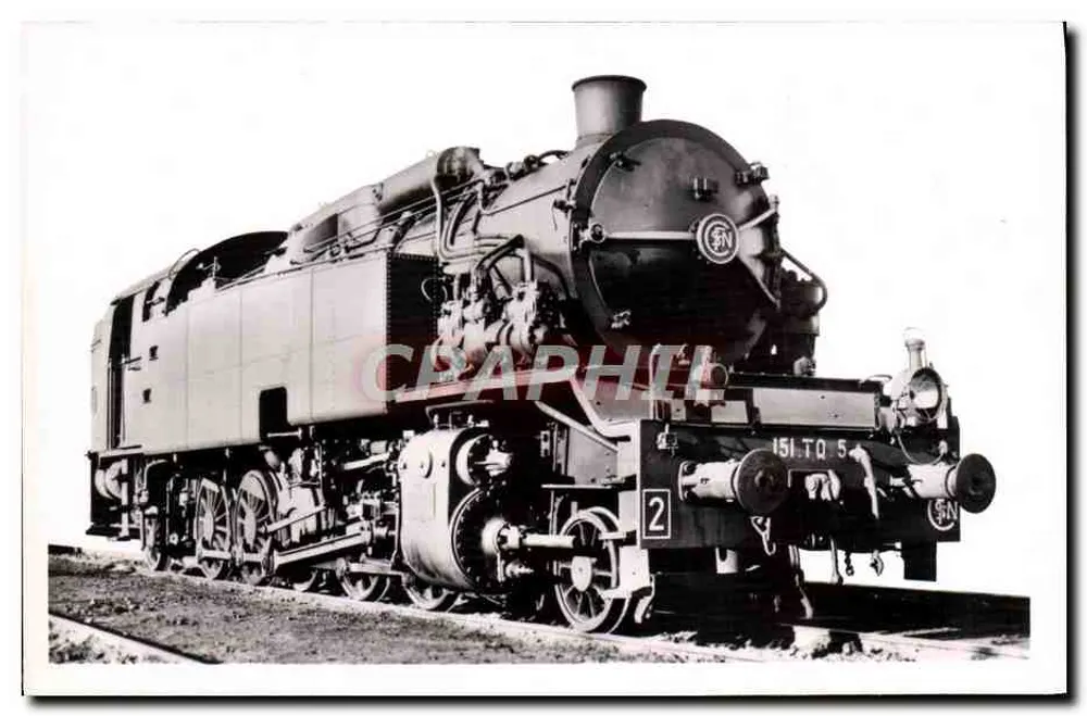 Locomotief 151 TQ — 2e serie — S.N.C.F. - Voorkant