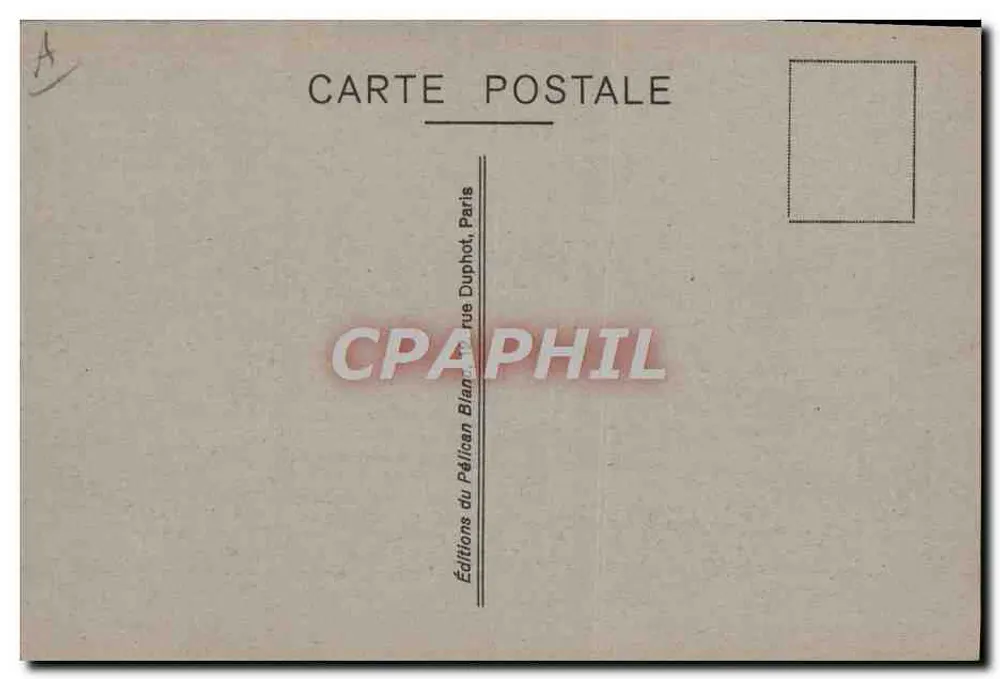 Navire Egiziano — illustrazione stilizzata — Éditions du Péllican, Parigi - Verso