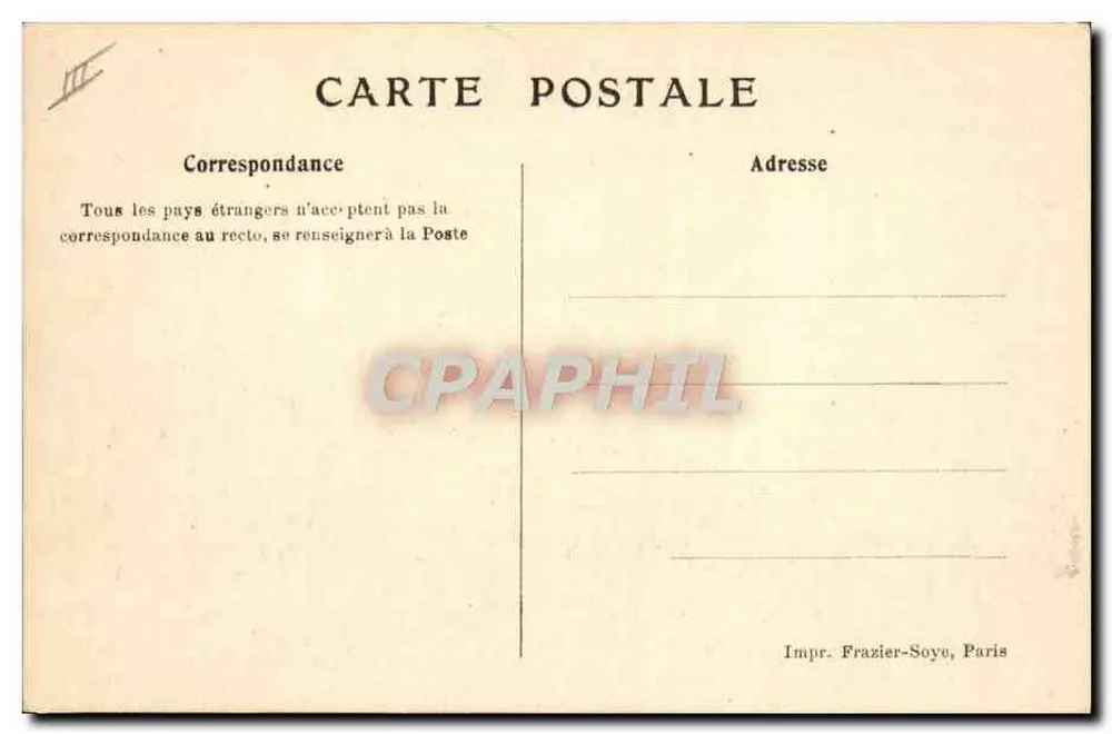 Französische Maritime Liga — Der Höhepunkt der Segelflotte im Jahr 1830 — Verlag Französische Maritime Liga, 8 rue La Boëtie, Paris - Rückseite