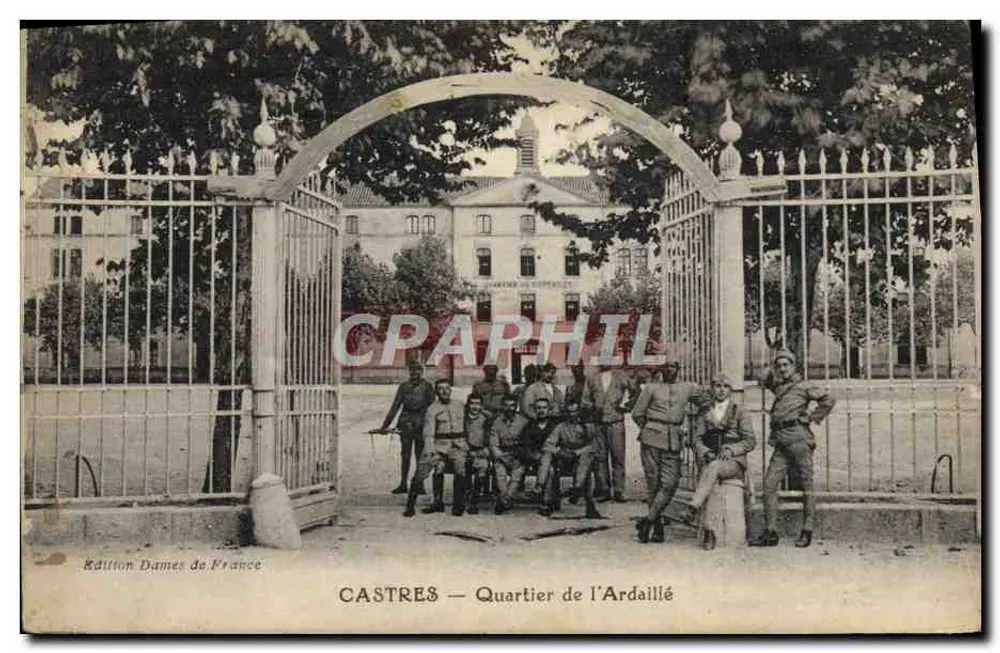 Castres — Bairro do Ardaillé — Edição Dames de France - Frente