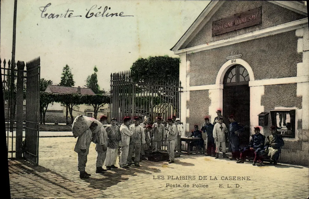 Cante-Céline — Les plaisirs de la caserne — Poste de Police E.L.D. - Frente