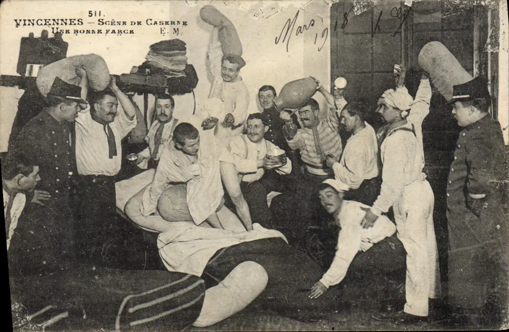 Vincennes — Szene in der Kasematte — E.M. n°511 - Vorderseite