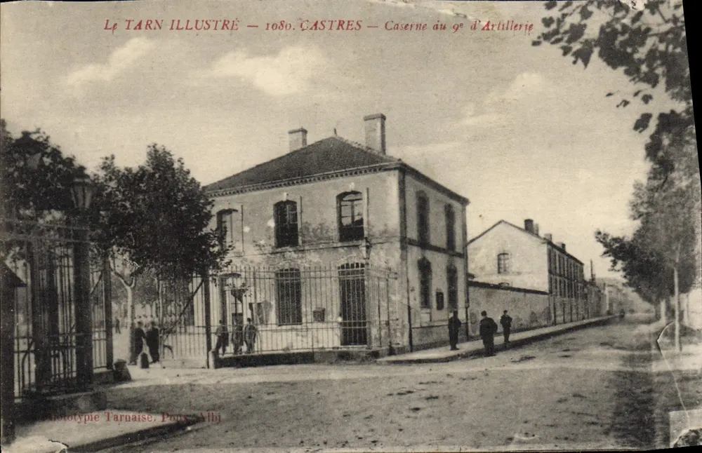 Castres — Kasernen des 9. Artillerieregiments — Tarnaise Phototype, Pons-Albi - Vorderseite