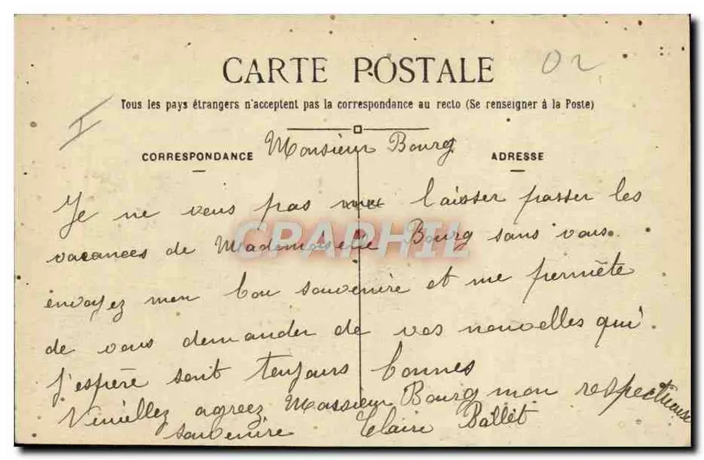 Camp de la Folie — entrada con portal de piedra — editor Ferdet, edit. Rucail - Reverso
