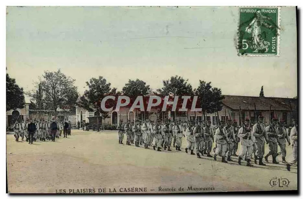 Os prazeres da caserna — Retorno de manobras — Editor ELD - Frente