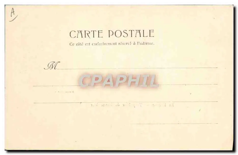 Der Kabyle — Hochseetorpedoboot — Edition Lévet et C. - Rückseite