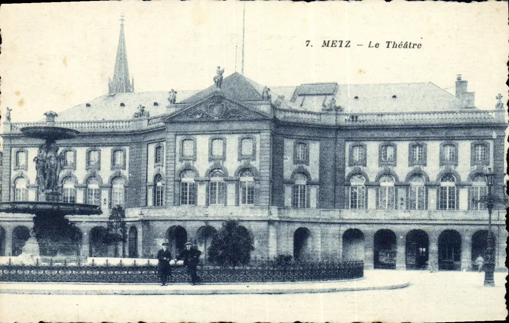 Metz — O Teatro — E. Weber, editor Metz - Frente
